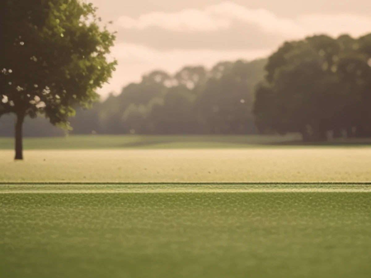The golfer using a driver shows balance just before impact, captured in a natural and relaxed atmosphere during the swing preparation stance.