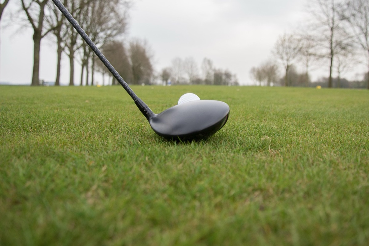 Tarjeta de puntuación de golf